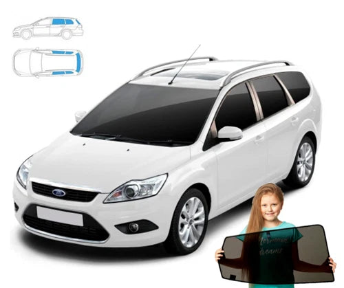 Parasolare pentru Ford Focus MK2 Estate 04'-11' Set 5 parasolare