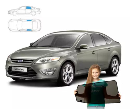 Parasolare pentru Ford Mondeo MK4 IV sedan 07-14, panouri spate, 2 bucăți