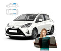 Parasolare pentru Toyota Yaris 3 III cu 5 uși, an fabricație 2011-2019, set de 2 piese