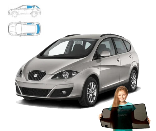 Parasolar pentru Seat Altea XL 04'-15' panouri spate + lunetă