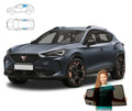 Parasolare pentru Cupra Formentor din 2020 încoace - panouri spate, din 2 piese, fixate cu magneți