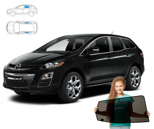 Parasolare pentru panouri spate Mazda CX-7 I 06-12', 2 bucăți