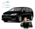 Parasolare pentru Chrysler Pacifica din 2016 încoace - set de 4 parasolare
