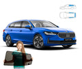 Parasolar pentru Skoda Superb 4 IV Break din 2023 - set de 6 piese cu magneți