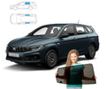 Parasolare pentru Fiat Tipo station wagon din 2015, parasolare din 2 piese cu magneți