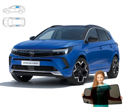Parasolare spate pentru Opel Grandland 2017, set de 2