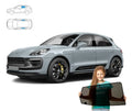 Parasolare pentru Porsche Macan 1 I din 2013 - Parasolare, set de 2, fixare magnetică
