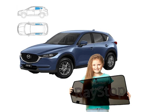 Parasolare pentru Mazda CX-5 II 2 din 2017, set de 4 piese
