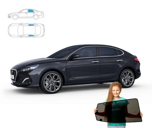 Parasolare pentru Hyundai i30 3 Fastback 16' set 2 piese