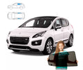 Parasolare cu magneți pentru Peugeot 3008 I 1 Hatchback, set de 4 bucăți