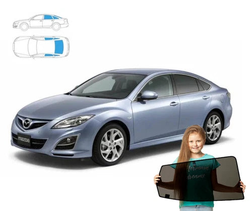 Parasolare pentru Mazda 6 II HB 07-12 panouri spate + lunetă