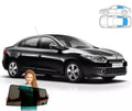 Parasolare pentru Renault Fluence 09'-16' panouri spate + lunetă