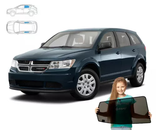 Parasolare pentru Dodge Journey I 08-20 - Set 2 parasolare cu magneți