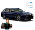 Set parasolar pentru BMW Seria 5 G31 Touring Estate, modele din 2017 încoace, set de 4 piese cu magneți