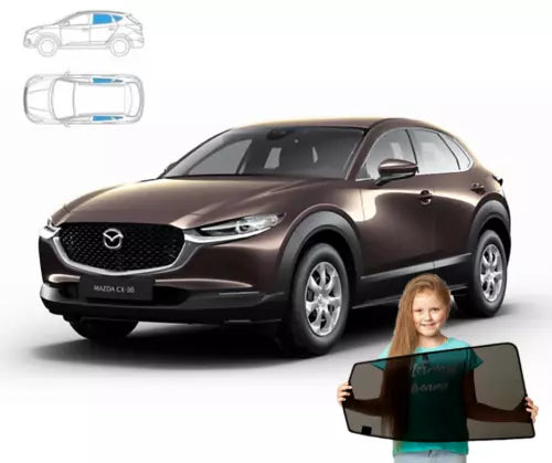 Parasolare pentru Mazda CX-30 2019, panouri spate, set de 4 piese