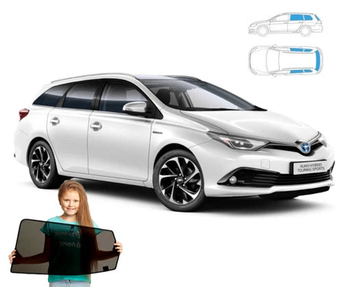 Parasolare pentru Toyota Auris 2 Estate 12'-18' Panouri spate + lunetă