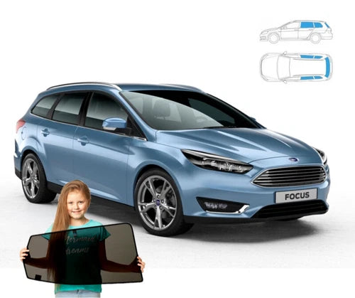 Parasolar pentru Ford Focus MK3 Estate 10'-18' set 5 piese +