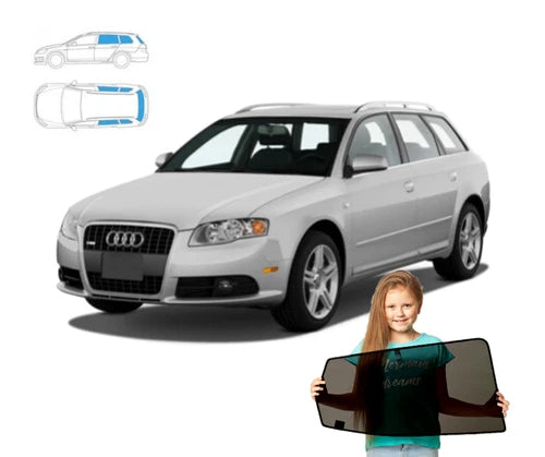 Parasolare pentru Audi A4 B7 Estate 04'-06' Panouri spate + lunetă