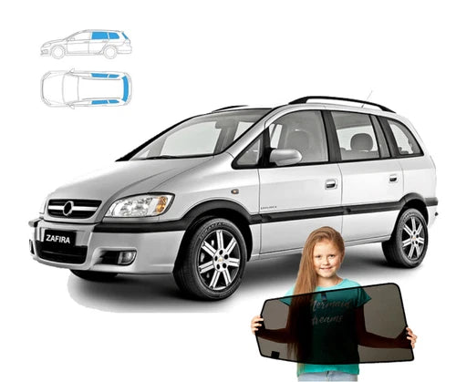 Parasolar pentru Opel Zafira A (anii model 1999-2005) spate + lunetă