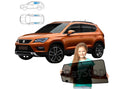 Parasolare pentru Seat Ateca din 2016, set de 4 piese cu magneți