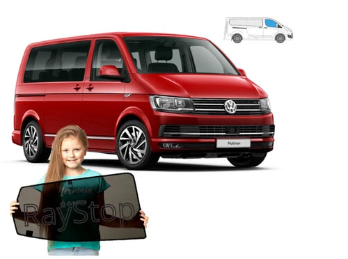 Parasolare pentru geamurile laterale față Volkswagen VW T6, set de 2 piese