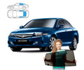 Parasolar pentru Honda Accord 7 VII sedan, anii model 2002-2008, set 3 piese cu magneți