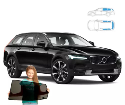 Parasolare pentru Volvo V90 Break din 2016 încoace, panouri spate + lunetă