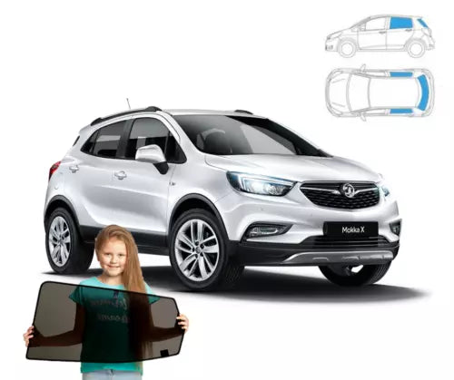 Parasolare pentru Opel Mokka I (A*X*) 10-19 Set 3 parasolare