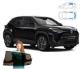 Parasolare pentru Toyota Yaris Cross XP210 2020 SUV, set de 3 piese cu magneți