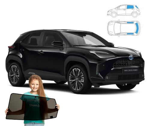 Parasolare pentru Toyota Yaris Cross XP210 2020 SUV, set de 3 piese cu magneți