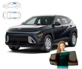 Parasolar pentru crossover Hyundai Kona 2 II din 2022 încoace - set de 2 piese cu magneți