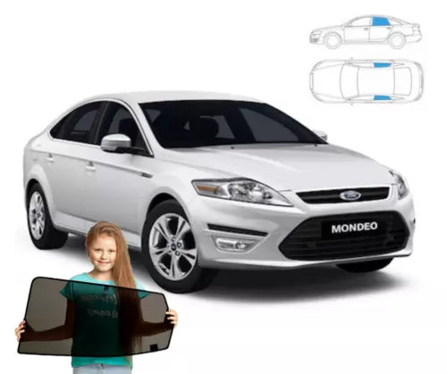 Parasolare pentru Ford Mondeo MK4 IV liftback 07-14, panouri spate, 2 bucăți