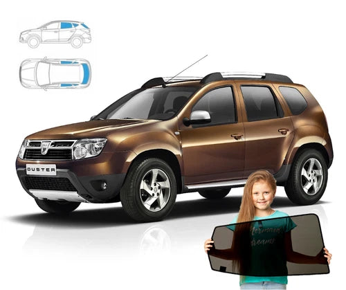 Parasolar pentru Dacia Duster 1 I 10-17 spate + lunetă