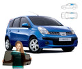 Parasolar pentru Nissan Note (I) 06-12, set de 4 piese cu magneți