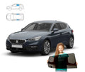 Parasolare pentru Seat Leon IV 4 htb din 2020 - parasolare din 2 piese cu magneți