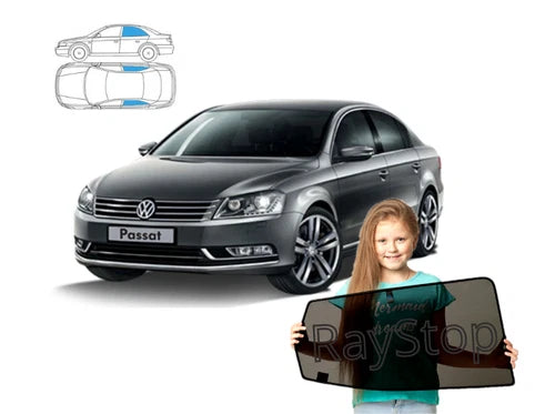 Parasolare pentru Volkswagen VW Passat B7 sedan (2010 încoace), set de 2 piese