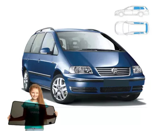 Parasolare pentru Volkswagen Sharan 1 95'-10' panouri spate + lunetă