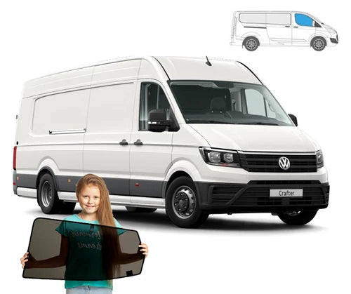 Parasolare pentru geamuri laterale față VW Crafter 2 2016, set 2 piese