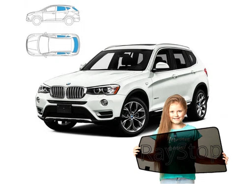 Parasolare pentru BMW X3 F25 10-17, parasolare spate + lunetă