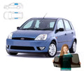 Parasolare pentru Ford Fiesta 5 V 02-08 HB, panouri spate, 2 bucăți