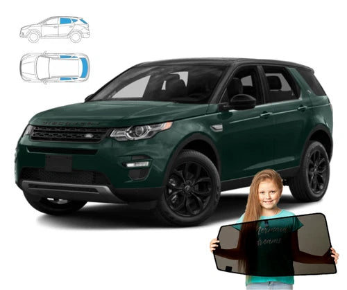 Parasolar pentru Land Rover Discovery Sport din 2014 încoace, set de 5 piese cu magneți