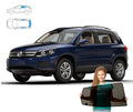 Parasolar pentru Volkswagen Tiguan 1 I 2007-2018, set de 7 piese cu magneți