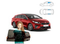 Parasolare pentru Kia Proceed 3 III 2018, set de 4 piese cu magneți