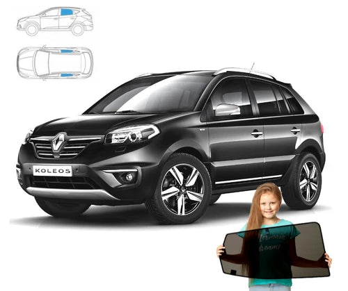 Parasolare pentru Renault Koleos (I) 07'-16' Panouri spate, 2 bucăți