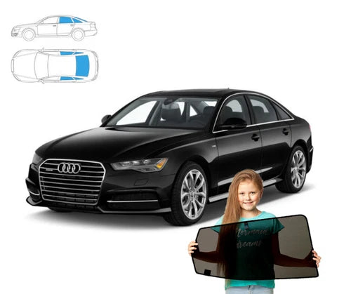 Parasolare pentru Audi A6 C7 sedan, anii model 2011-2018, set de 5 piese