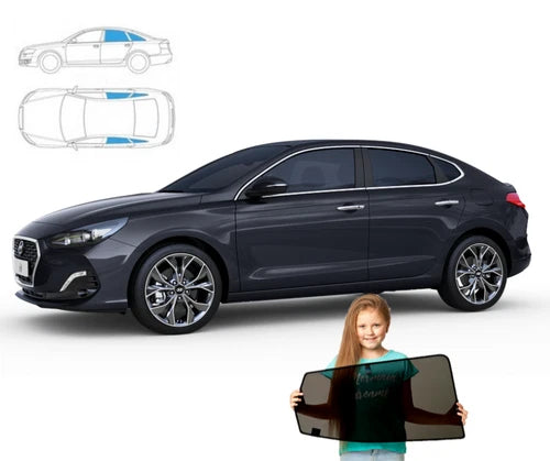 Parasolare pentru Hyundai i30 3 Fastback 16' set 4 piese
