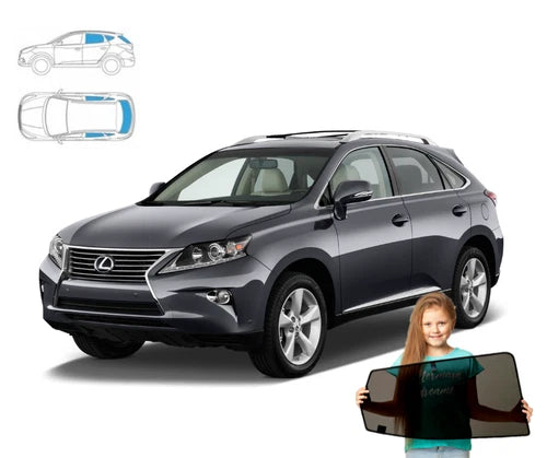 Parasolare pentru Lexus RX 3 SUV 08'-15' panouri spate + lunetă