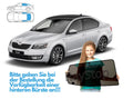 Parasolare pentru Skoda Octavia III 3 Liftback, set 3 piese