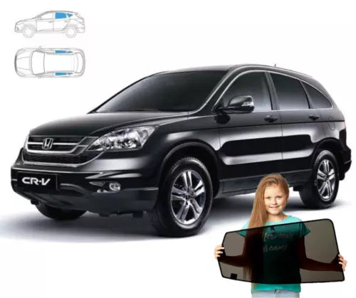 Parasolare pentru Honda CR-V III 3 (2006-2011) - set de 4 piese cu magneți