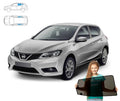 Parasolar pentru Nissan Pulsar Hatchback 14-18, set de 4 piese cu magneți